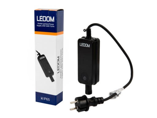 Блок питания LEDOM 24W WIFI TUYA для садовой гирлянды