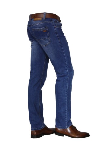 SPODNIE MĘSKIE JEANS REGULAR W40 L32 PAS 104-106