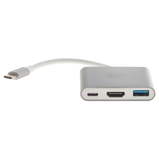 Адаптер-концентратор 3 в 1 USB-C HDMI 4K 60 Гц