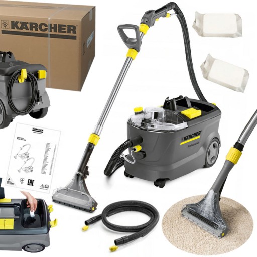Пылесос для стирки Karcher Puzzi 10/2 Adv (1250 Вт / 80 Вт / 254 мбар) PROFI+