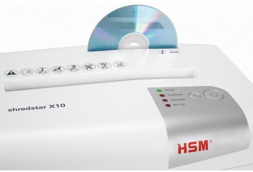 Уничтожитель документов для дисковых карт HSM Shredstar X10