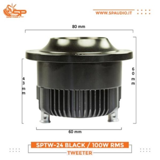 Sp audio твитер SP-TW24B 200Вт 115дБ