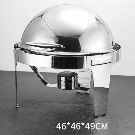 Chafing Dish Compact 6 л Плита-буфет из нержавеющей стали для ужинов в отелях B