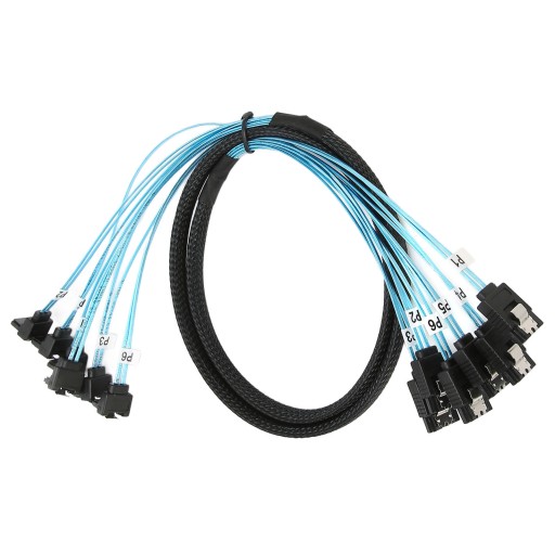 Прямой кабель Mini SAS 6 SATA на 6 SATA