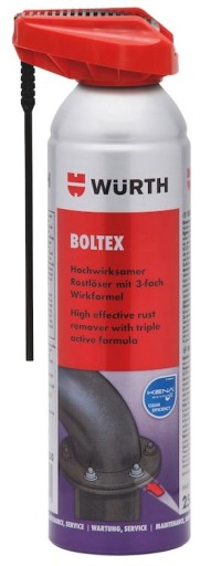 WURTH BOLTEX RUST REMOVAL ЭФФЕКТИВНЫЙ СПРЕЙ ДЛЯ УДАЛЕНИЯ Ржавчины 300ML
