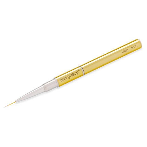 Pędzelek do Zdobień Malowania Paznokci Aba Group Złoty 13mm Gold Liner #13