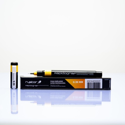 Ручка для рисования 0,35 Super Professional RAPIDOGRAF 111-035 RYSTOR