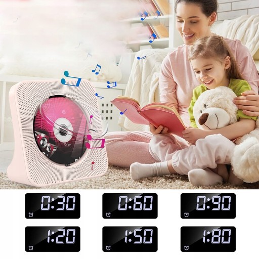 ПОРТАТИВНЫЙ LCD CD-ПЛЕЕР С BLUETOOTH И ПУЛЬТОМ ПУЛЬТА ДИСТАНЦИОННОГО УПРАВЛЕНИЯ