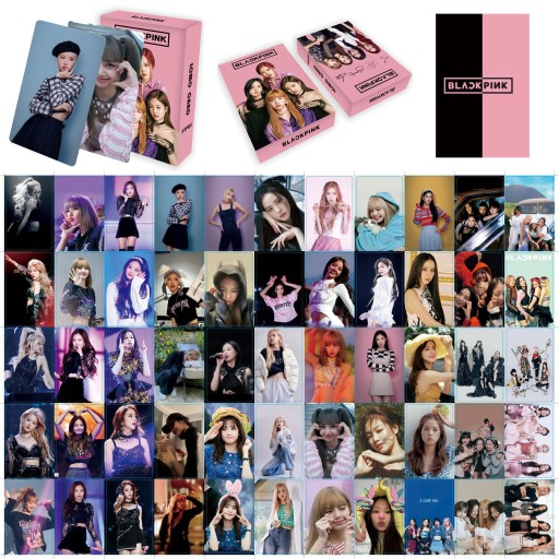 НАБОР ИЗ 55 КАРТ ЛОМО KPOP BLACKPINK WORLD TOUR ФОТОКАРТЫ