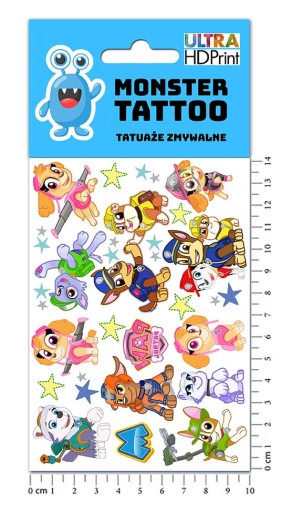 МОЮЩИЕСЯ ВРЕМЕННЫЕ ТАТУ ДЛЯ ДЕТЕЙ PAW PATROL ОРИГИНАЛЬНЫЕ ДИЗАЙНЫ