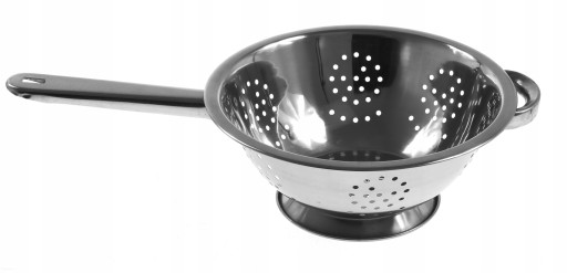 Дуршлаг с ручкой, Дуршлаг, Стальное сито, 24 см