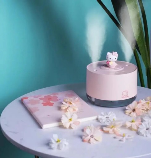 Sanrio Hello Kitty 1000 мл ароматерапевтический увлажнитель для дома, спальни, ночи