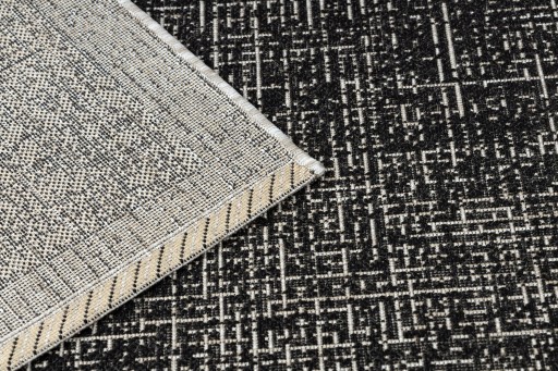 RUG CARPET 140x200 см FRAME черный #DEV1155