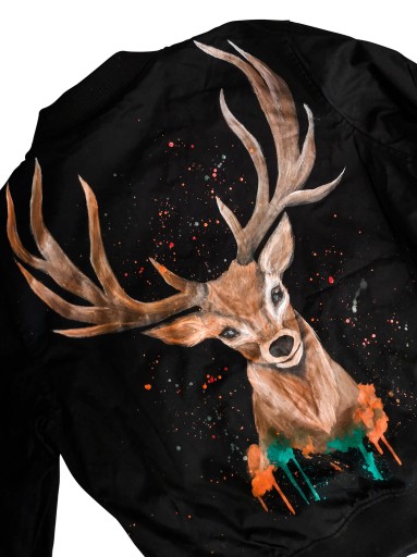 FARBKA TEXTIL PAINT do ciemnych pomarańczowa fluo