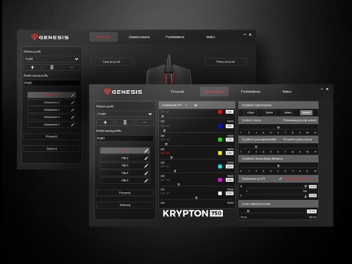 USB-игровая мышь Genesis со светодиодной RGB-подсветкой