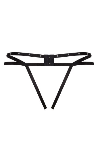 Stringi z dziurką Koronka OTWARTY KROK Seksi S/M