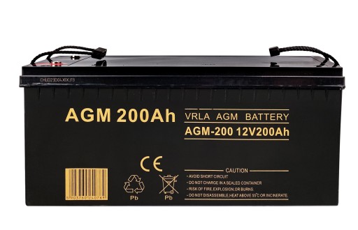 НЕОБСЛУЖИВАЕМАЯ АККУМУЛЯТОРНАЯ БАТАРЕЯ AGM ДЛЯ ИБП 12В 200Ач