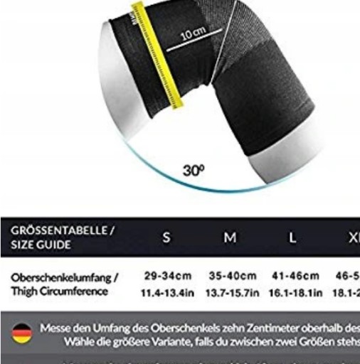 Opaska Stabilizator kolan z kompresją Rozmiar XL