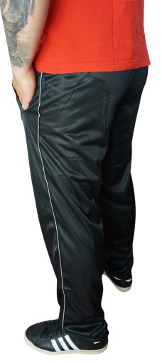 Dunauone Q-10436-LK Мужские скользкие спортивные штаны черный размер xxl