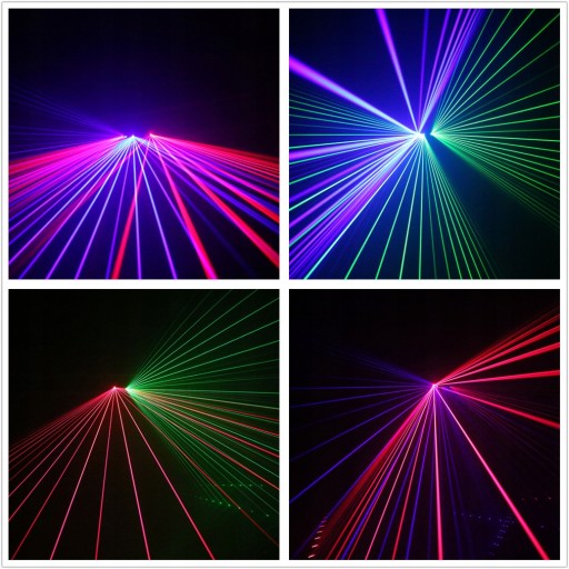 ЛАЗЕРНЫЙ СВЕТ С 6 ЛИНЗ RGB ДВИЖУЩЕГОСЯ ЛУЧА