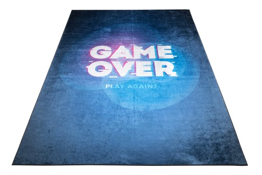 DYWAN dla Chłopaka Antypoślizgowy GAME OVER 80X200 Gra Komputerowa