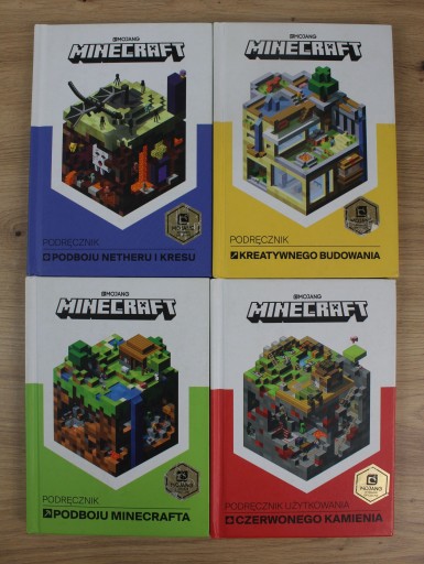 Сборник «Руководства игрока Minecraft» из 4 книг
