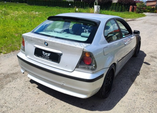 BMW E46 Compact, спойлер, накладка лобового стекла