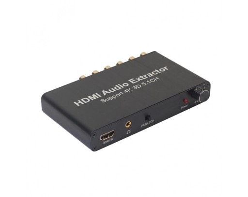 Аудиоэкстрактор 5.1 из HDMI в объемный звук + наушники