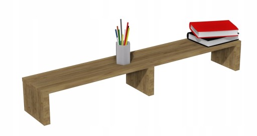 Nadstawka półka na biurko DĄB ARTISAN 90/100cm