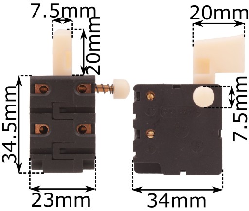 Переключатель сверла Celma D1 PRCb 10 PRCb13