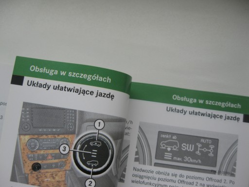 MERCEDES W164 ML 2005-2008 инструкция по эксплуатации PL