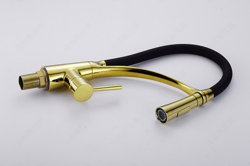 PELICAN GOLD FLEXIBLE GOLD КУХОННЫЙ смеситель