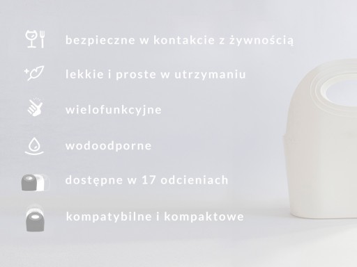Koszyk sklepowy duży MAXI Flexibag 15L bezbarwny