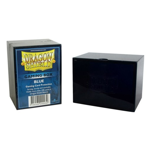 Pudełko Dragon Shield Gaming Box Blue Niebieskie