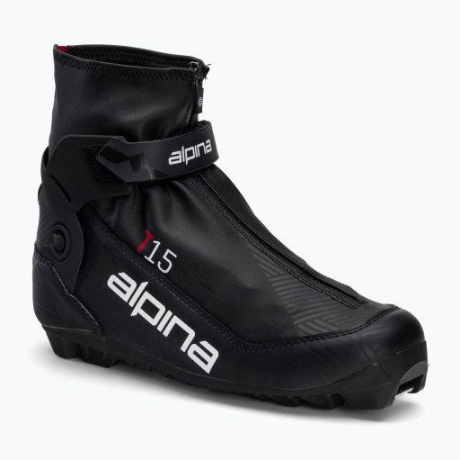 Buty narciarskie biegowe męskie Alpina T 15 czarno-czerwone 5356-1 42 EU