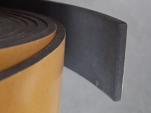 Uszczelka guma Porowata EPDM 50x5mm samoprzylepna