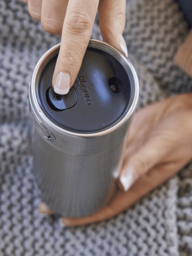 Contigo Luxe kubek termiczny z blokadą na kawę 470ml - Stainless Steel