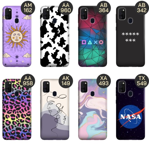 Случай для Samsung Galaxy M21 Fashion Moda Fashion Fashion Case Case