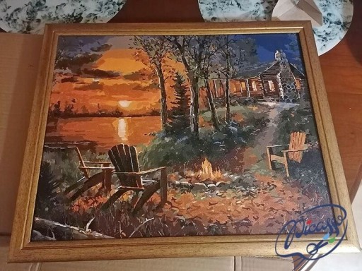 Картина по номерам iPicasso 40х50 см в раме.