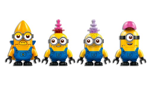 LEGO 75581 Набор «Тусовый автобус MINIONS» «Кирпичики» на 7 лет в подарок + сумка