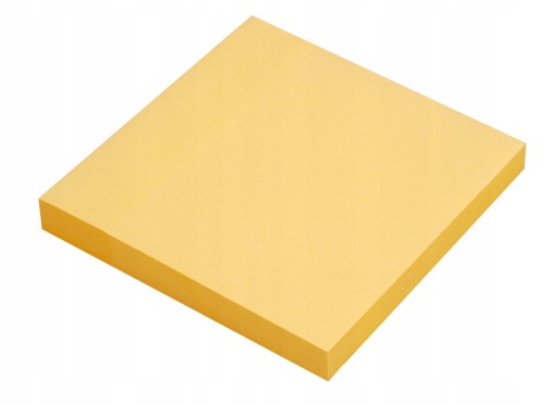 Bloczek samoprzylepny 75x75mm 100K neon MemoBe