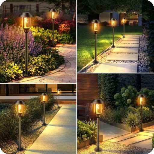 6x СОЛНЕЧНАЯ СОЛНЕЧНАЯ ЛАМПА СОЛНЕЧНЫЕ ЛАМПЫ ДЛЯ САДА LED САД