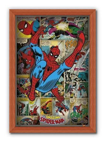 Постер с Человеком-Пауком из комиксов Marvel 61x91,5 см