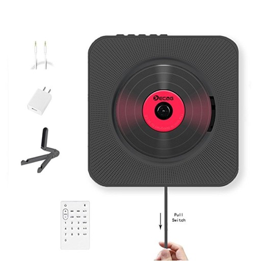 Przenośny odtwarzacz CD Radio FM Bluetooth hifi
