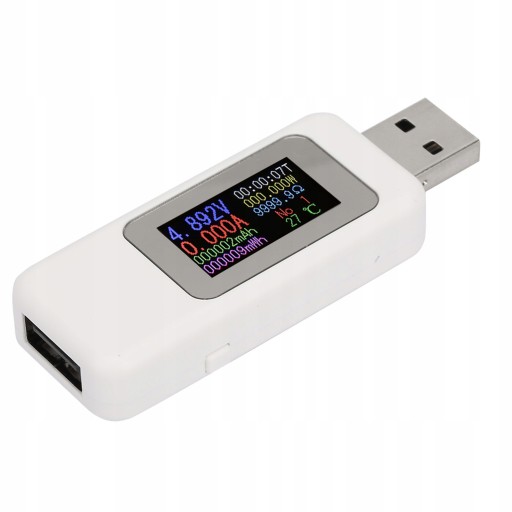 KEWEISI MX18L МЕТР-ТЕСТЕР ВОЛЬТМЕТР AMP USB 3.0 DC4-30V