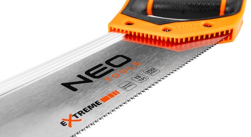 NEO PIŁA GRZBIETNICA 350mm 13TPI + Skrzynka Uciosowa Drewniana do Listw