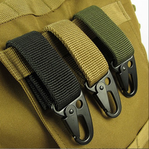 РЮКЗАК СУМКА С РУЧКОЙ EDC MOLLE РЕМЕНЬ КАРАБИН КУЛОН ЗЕЛЕНЫЙ