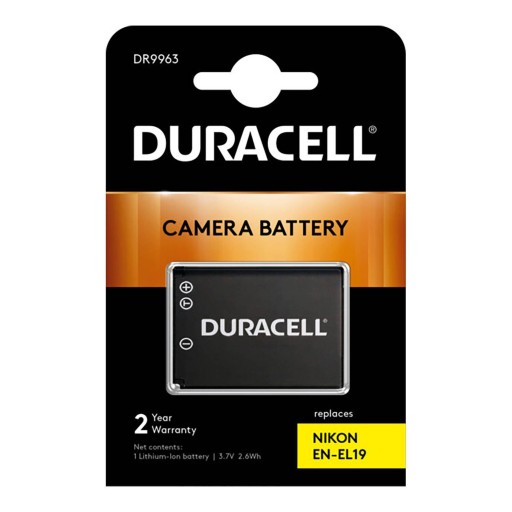 БАТАРЕЯ DURACELL NIKON EN-EL19 S100 S2500 S4200 S6700 S6800 S7000 700 мАч