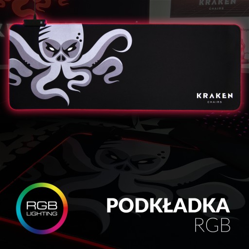 ИГРОВОЙ КОВРИК ДЛЯ МЫШИ XXXL С RGB ПОДСВЕТКОЙ
