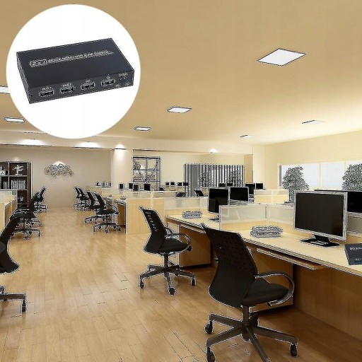 2-портовый разветвитель переключателя HDMI Usb KVM 4k для общего доступа
